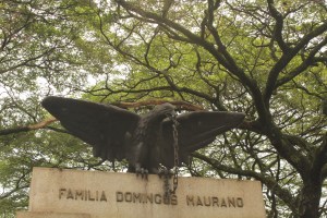Statue in Sao Paulo cemetery