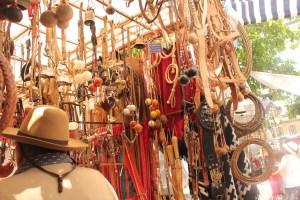 Gaucho booth at San Telmo Market