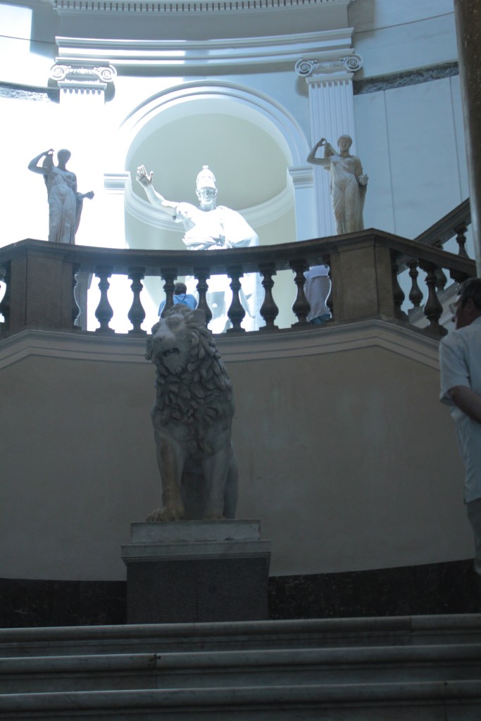 Entrance to Naples Archaeological Museum