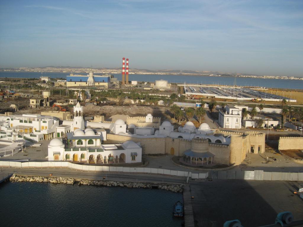 The port of Tunis, Tunisia