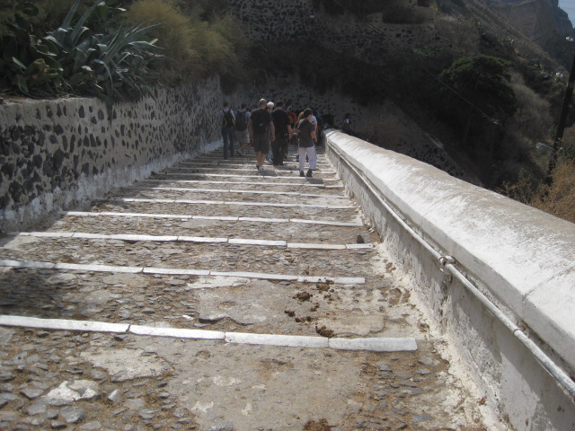 Stairs from Fira